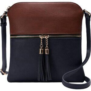 Lightweight Crossbody Purse Womens Medium Shoulder Bag Travel Everyday Handbag